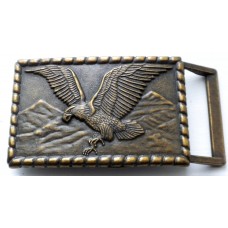 Vintage Brass Eagle Belt Buckle.